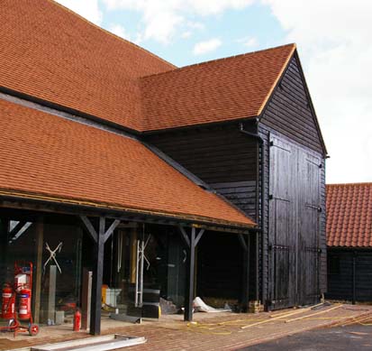 Barn High House Production Park Purfleet Royal Opera House National Skills Academy ROH social heritage local cultural history restoration redevelopment